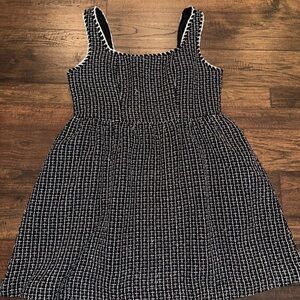 Cider Tweed Babydoll Dress